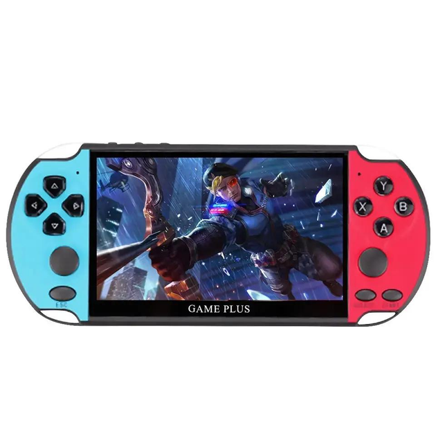Игровая консоль приставка PSP X7 PLUS 5.1" со встроенными аркадными ...