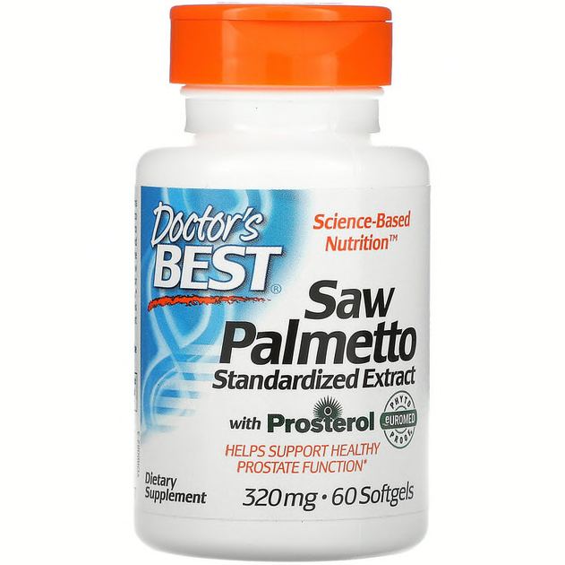 Экстракт пальмы Сереноя Doctor's Best "Saw Palmetto Standardized ...