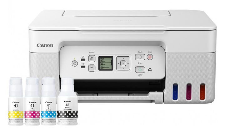 Багатофункціональний пристрій A4 Canon PIXMA G3470 з Wi-Fi White (СНПЧ) (5805C029) - изображение 2