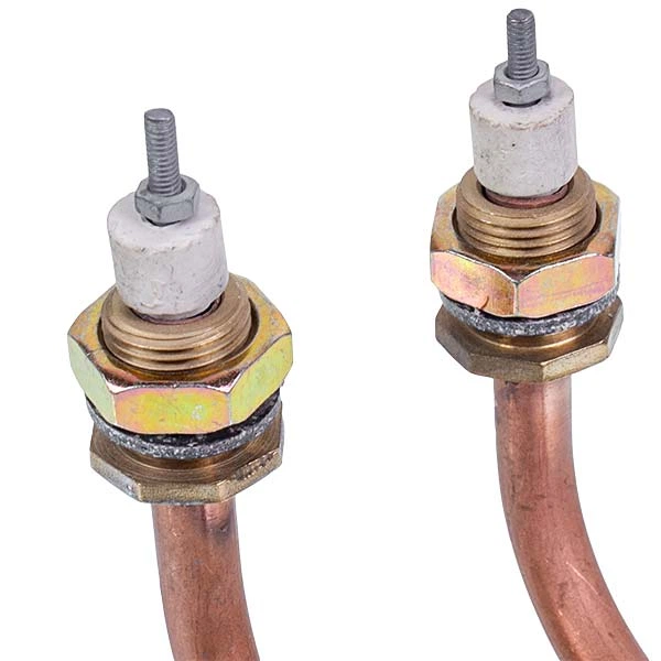 Тен для дистилятора 2500W (мідний) H=110mm B=170mm М18 (загнутий) - зображення 3