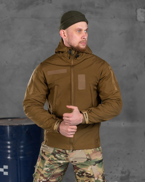 Весенняя тактическая куртка софтшел Leon Вт76570 M - изображение 1