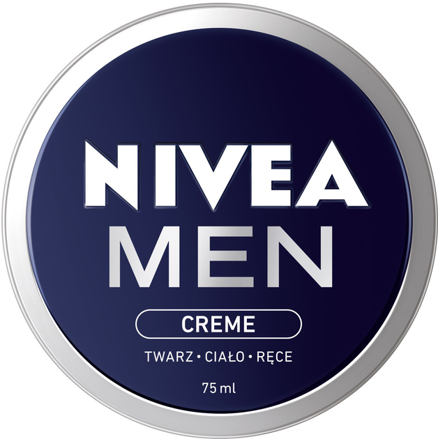Крем для рук, обличчя і тіла Nivea Men Creme 75 мл (5900017041483) - зображення 1