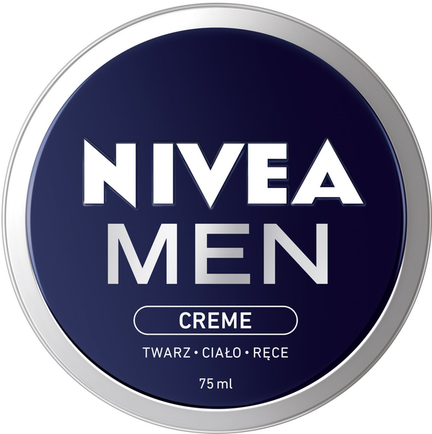 Krem do twarzy, ciała i rąk Nivea Men Creme 75 ml (5900017041483) - obraz 1