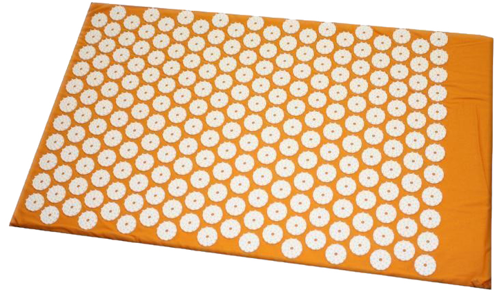 Килимок акупунктурний Shanti Acupressure Carpet / Nail mat 65 x 41 см Помаранчевий (4260135967456) - зображення 1