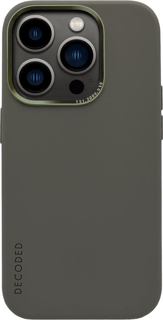 Etui plecki Decoded MagSafe do Apple iPhone 14 Pro Max Olive (D23IPO14PMBCS9OE) - obraz 1