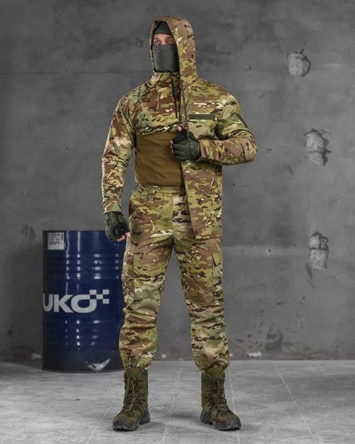 Тактичний костюм 3в1 штани+убакс+куртка XL мультикам (85803) - зображення 1
