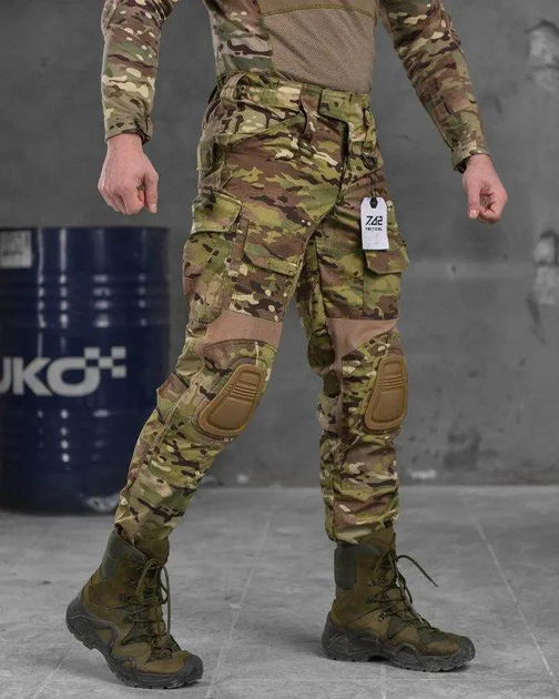Тактические мужские штаны с наколенниками G3 2XL мультикам (85799) - изображение 2