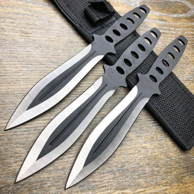 Метальні ножі Набір із 3 штук GW030 - зображення 1