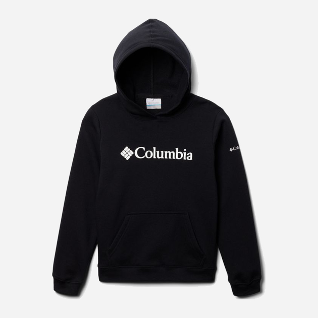 Bluza z kapturem chłopięca Columbia Trek Hoodie 1989831009 132 cm (S) Czarna (195980455725) - obraz 1