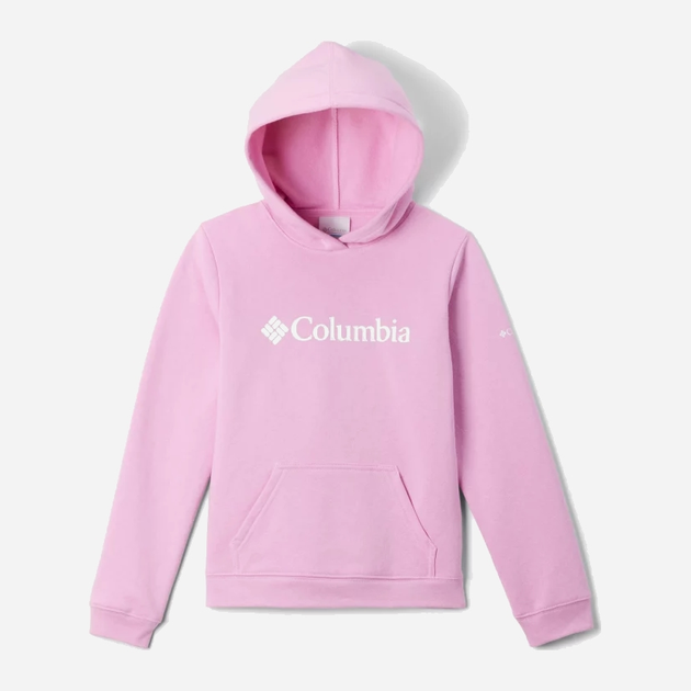 Bluza z kapturem dla dziewczynki Columbia Trek Hoodie 1989831561 132 cm (S) Różowa (195980455886) - obraz 1
