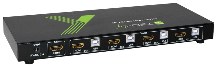 KVM-перемикач TECHly 4-портовый HDMI (IDATA KVM-HDMI4U) - зображення 3