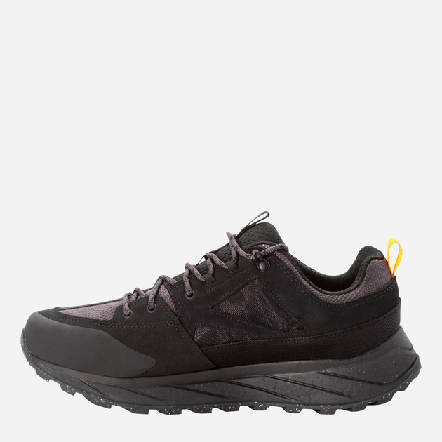 Чоловічі кросівки для трекінгу з мембраною Jack Wolfskin Terraquest Texapore Low M 4056401-6000 41 (7,5UK) Чорні (4064993722444) - зображення 3