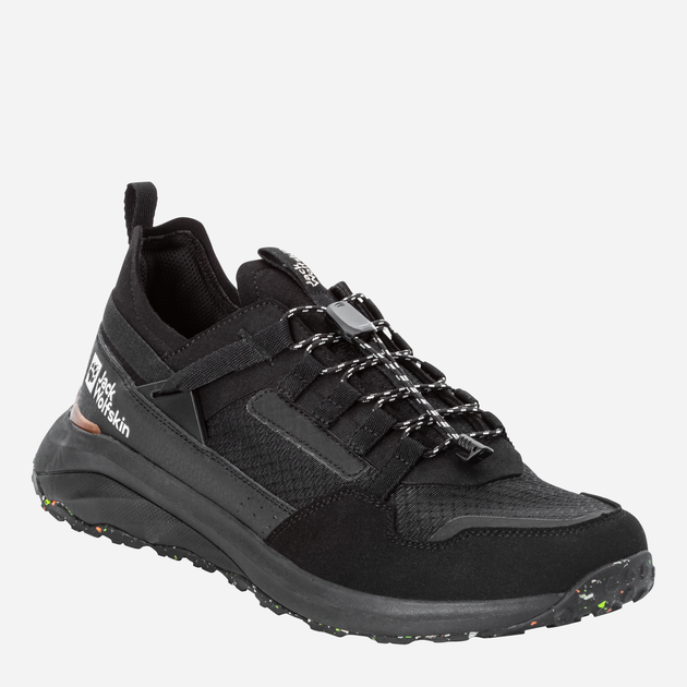 Чоловічі кросівки Jack Wolfskin Dromoventure Athletic Low M 4057011-6000 40,5 (7UK) Чорні (4064993731736) - зображення 4
