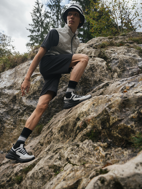 Чоловічі кросівки Jack Wolfskin Dromoventure Athletic Low M 4057011-6709 40,5 (7UK) Сірі (4064886042727) - зображення 10