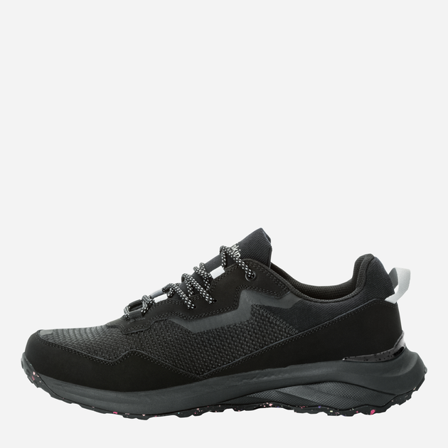 Buty sportowe męskie z membraną Jack Wolfskin Dromoventure Low M 4059621-6350 43 (9UK) Ciemnoszare (4064993913569) - obraz 4