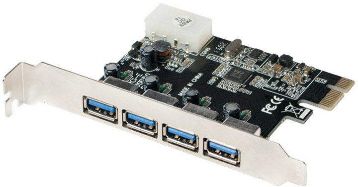 Logilink PC0057 PCIe 2.0 x1 5Gb/s kontroler RAID (4260113574379) - obraz 1