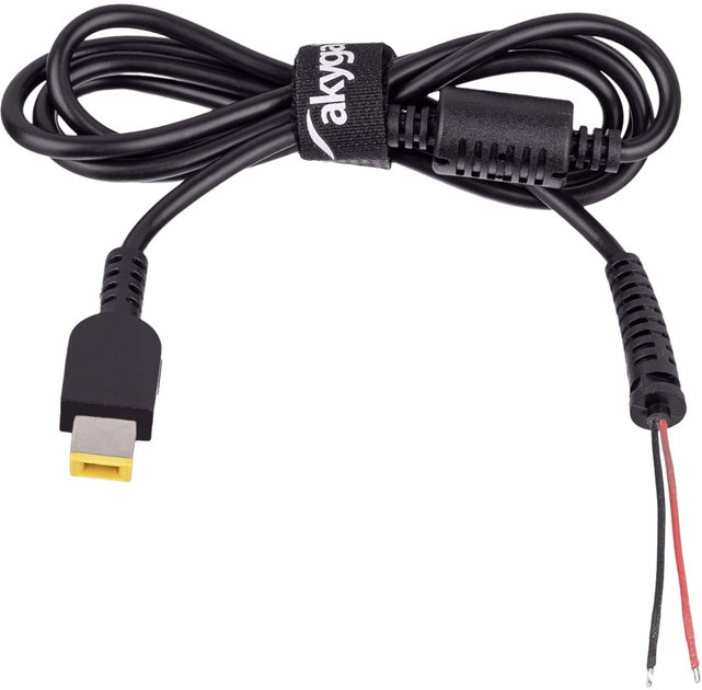 Kabel Akyga Slim Tip 1.2 m Black (AK-SC-10) - obraz 1