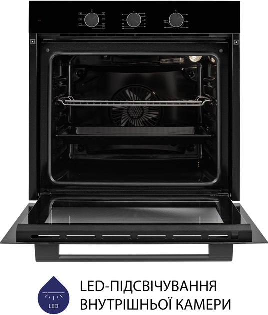 Духова шафа електрична Minola EO 675 BL - зображення 7