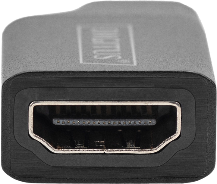 Adapter Digitus USB Type-C - HDMI Black (AK-300450-000-S) - obraz 2