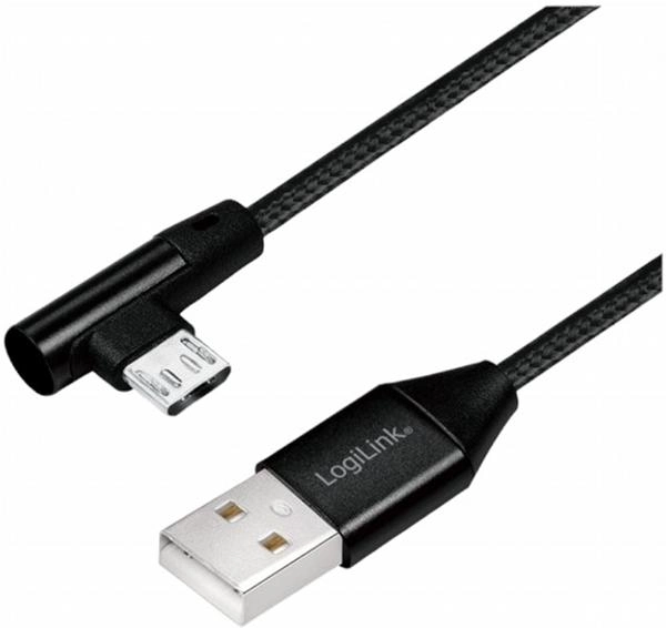 Кабель Logilink USB Type-A - micro-USB 1 м Black (4052792052695) - зображення 1
