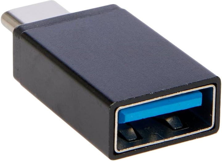 Adapter Akyga USB Type-C - USB Type-A Black (AK-AD-54) - obraz 1