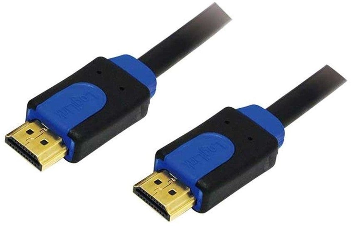 Кабель Logilink HDMI - HDMI 10 м Black (CHB1110) - зображення 1