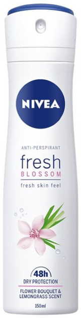 Антиперспірант NIVEA Fresh Bossom в спреї 48 годин 150 мл (5900017075365) - зображення 1