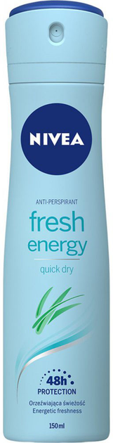 Antyperspirant NIVEA Fresh Energy w sprayu 150 ml (4005808735280) - obraz 1