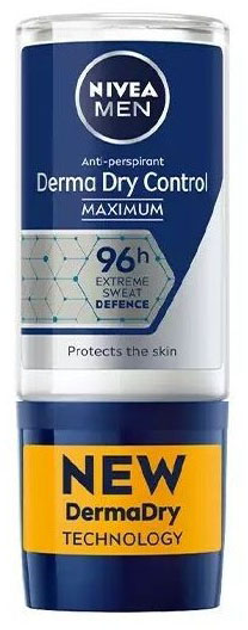 Antyperspirant NIVEA Deo Derma dry control dla mężczyzn 50 ml (42429562) - obraz 1