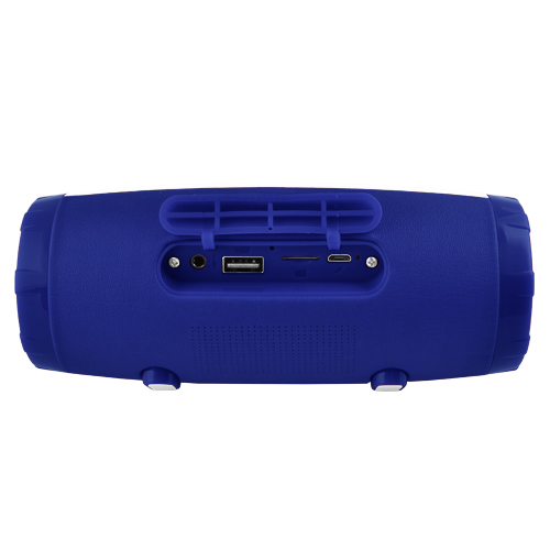 Портативна колонка T&G TG165С бездротова 10Вт + Bluetooth, радіо, мікрофон та microSD TF/USB/microUSB/AUX Синя (12922) - Фото 6 Портативна колонка T&G TG165С бездротова 10Вт + Bluetooth, радіо, мікрофон та microSD TF/USB/microUSB/AUX Синя (12922) - зображення 6