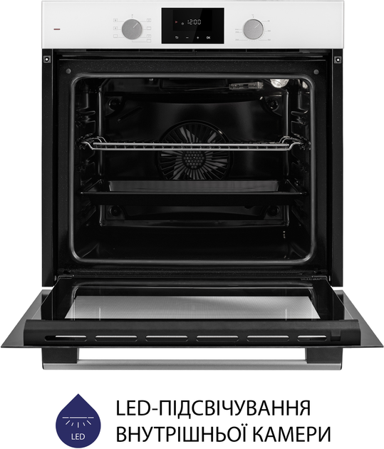 Духова шафа електрична Minola EOD 675 WH - зображення 6