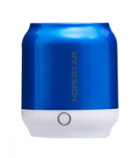 Портативна колонка Hopestar H8 акумуляторна бездротова 3 Вт c Bluetooth на 10 метрів Синя (11322) - Фото 1 Портативна колонка Hopestar H8 акумуляторна бездротова 3 Вт c Bluetooth на 10 метрів Синя (11322) - зображення 1