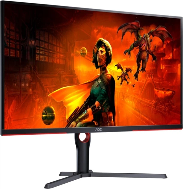 Monitor 31.5" AOC U32G3X/BK - obraz 2