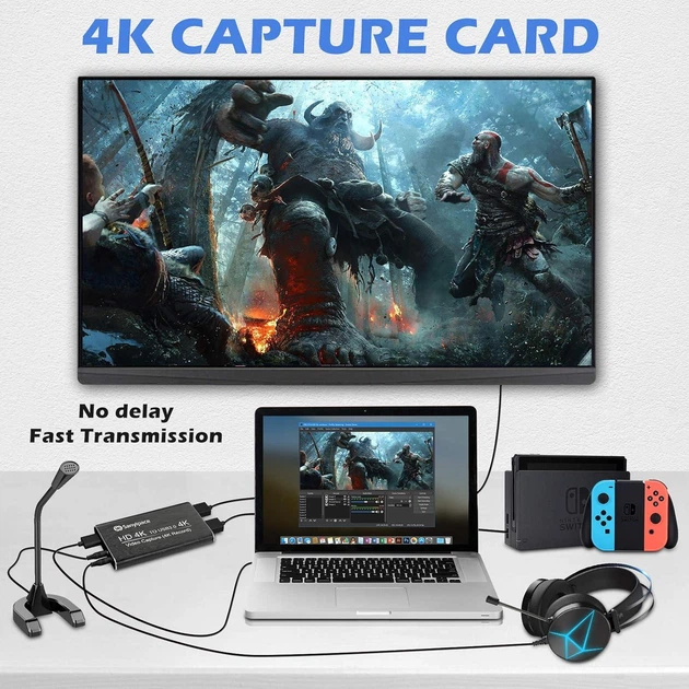 ​Карта видеозахвата Sanyipace Z34 4K HDMI в Type-C USB 3.0 - изображение 4