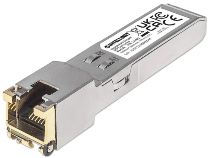 Moduł SFP Intellinet Gigabit RJ-45 (766623523882) - obraz 1