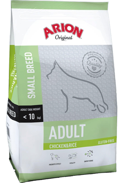 Karma sucha dla psów dorosłych ras małych Arion Chicken and Rice 7.5 kg (5414970055161) - obraz 1