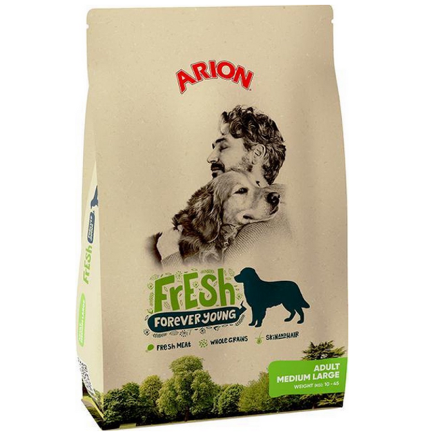 Karma sucha dla psów dorosłych ras średnich i dużych Arion Fresh 3 kg (5414970055741) - obraz 1