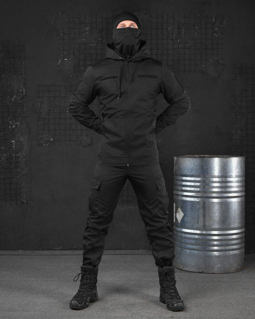 Тактический костюм Poseidon 3в1 black 3XL - изображение 1