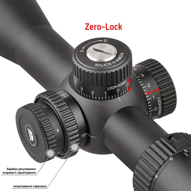 Прицел Discovery Optics LHD-NV 4-16x44 SFIR SFP (30 мм, подсветка) - изображение 7