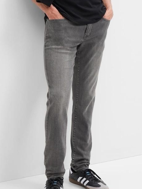 Джинси Slim Fit чоловічі GAP 749094-00 W31L32 Сірі (1200116143113) - зображення 1