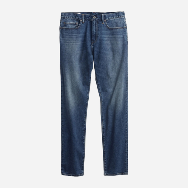 Jeansy regular fit męskie GAP 709148-00 W34L34 Granatowe (1200056575104) - obraz 5
