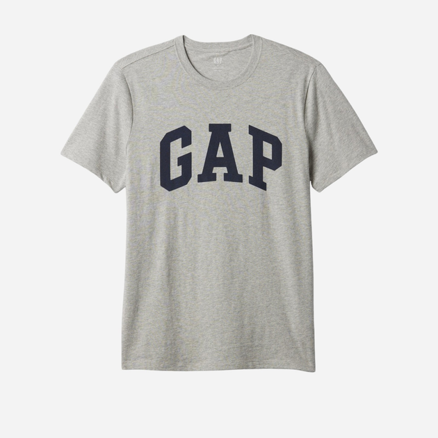 T-shirt męski bawełniany długi GAP 856659-00 XL Szary (1200132219472) - obraz 4