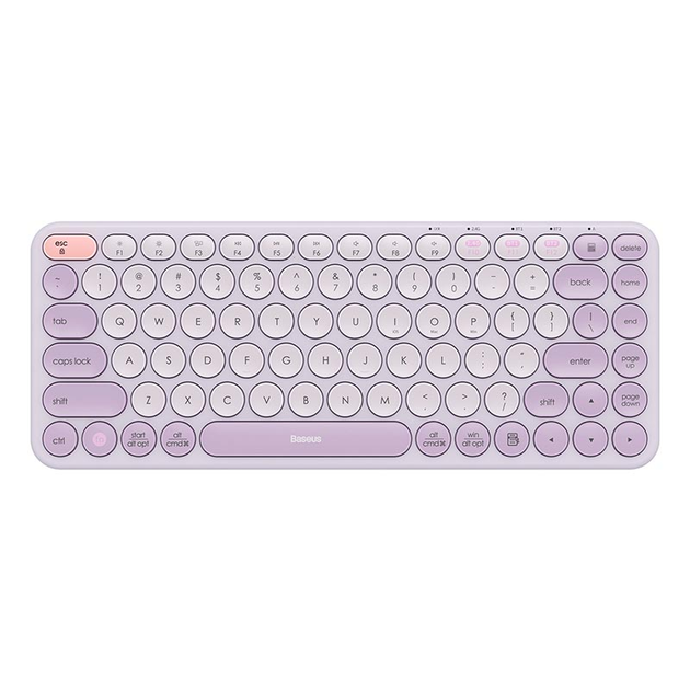 Клавиатура Baseus K01A Wireless Tri-Mode Keyboard |2.4G/BT1+BT2, 2xAAA ...