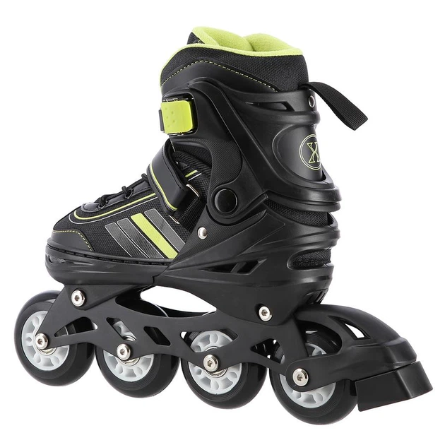 Роликові ковзани 2в1 Nils Extreme NH18191 розм. M 34-38 чорно-лаймовий - изображение 5