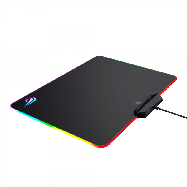 Коврик для мыши HAVIT HV-MP909 Black с RGB подсветкой - изображение 2