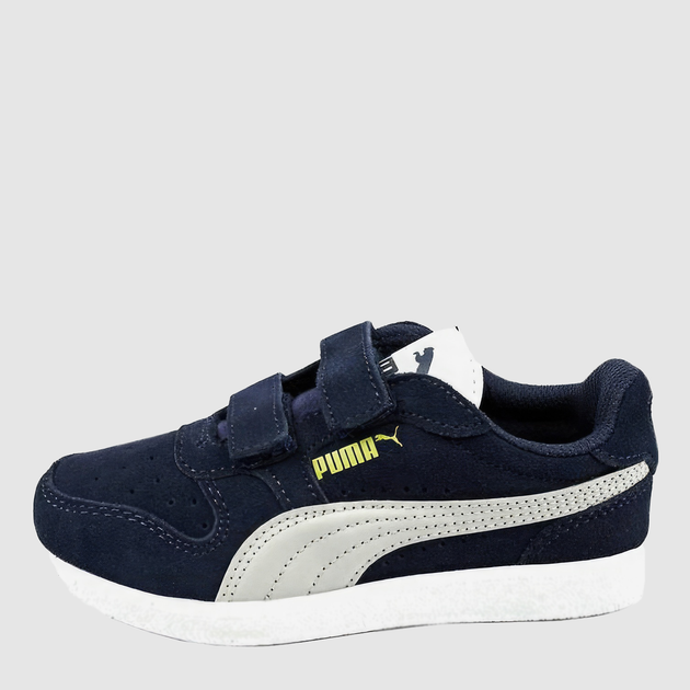 Buty sportowe chłopięce na rzepy Puma Icra Trainer Suede Ps Peacoat 360756-28 30 (11,5UK) Granatowe (4060981151647) - obraz 1