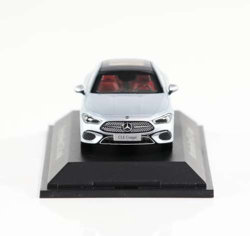 Модель автомобиля Mercedes-Benz CLE-Class Coupe (С236) High-Tech Silver, Scale 1:43 - изображение 3