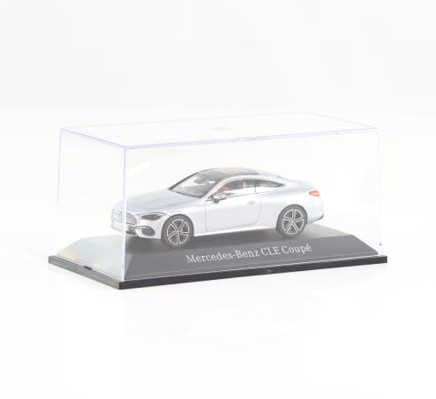 Модель автомобиля Mercedes-Benz CLE-Class Coupe (С236) High-Tech Silver, Scale 1:43 - изображение 7