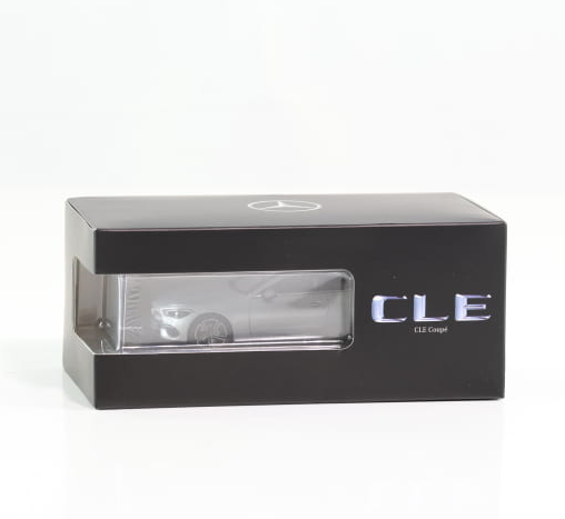 Модель автомобиля Mercedes-Benz CLE-Class Coupe (С236) High-Tech Silver, Scale 1:43 - изображение 8
