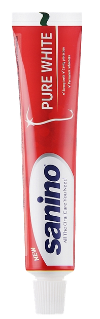 Зубная паста Sanino Pure White Отбеливающая 50 мл – купить онлайн